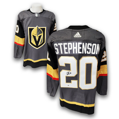 Chandler Stephenson Autographed Vegas Golden Knights Alternate Adidas Jersey