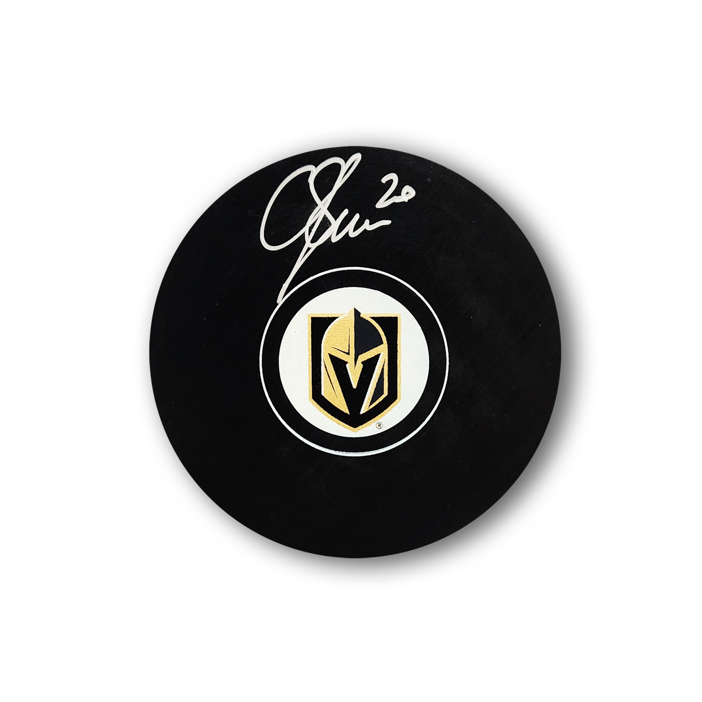 Chandler Stephenson Autographed Vegas Golden Knights Hockey Puck