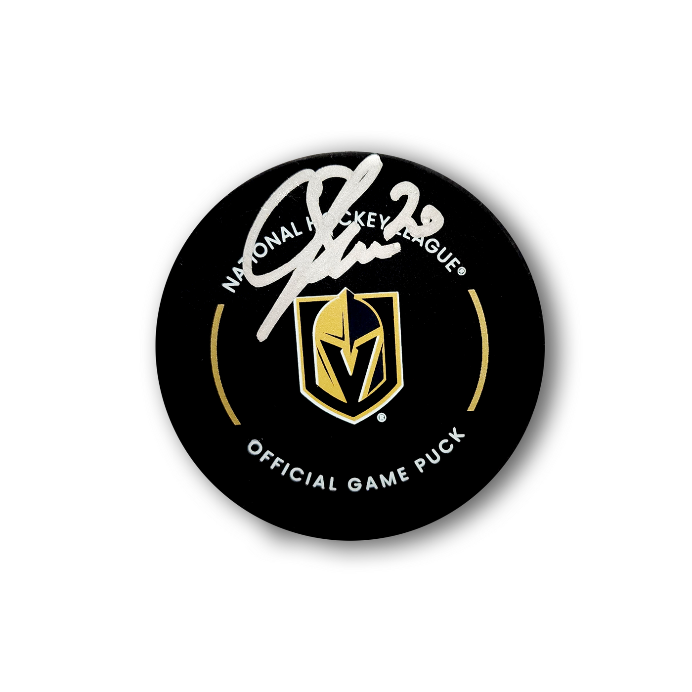 Chandler Stephenson Autographed Vegas Golden Knights Official Hockey Puck
