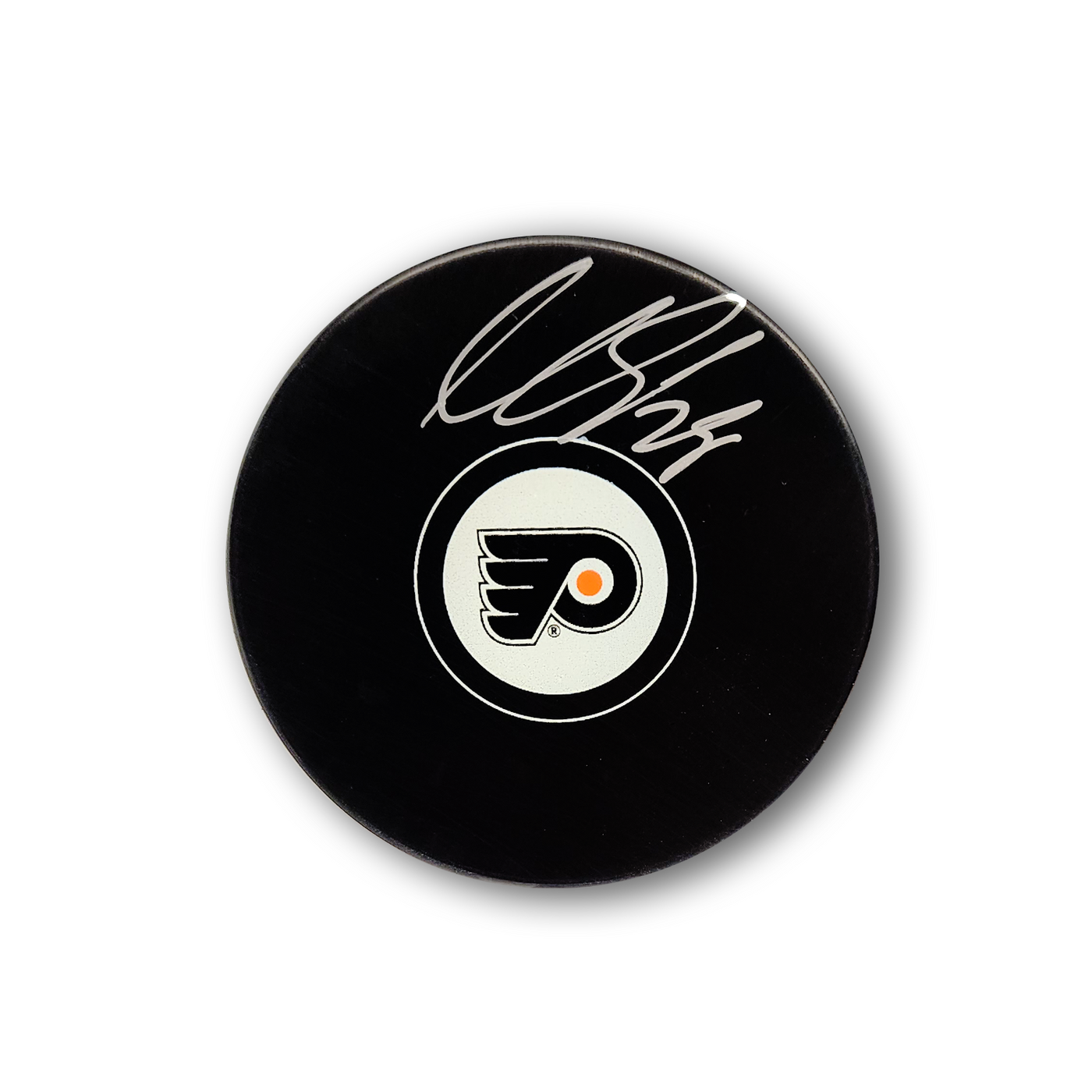 Claude Giroux Autographed Philadelphia Flyers Hockey Puck