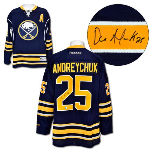 Dave Andreychuk Buffalo Sabres Autographed Reebok Jersey