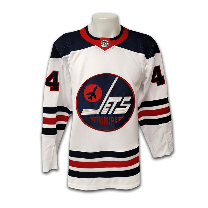 Dave Babych Winnipeg Jets 2019 Heritage Classic White Adidas Jersey