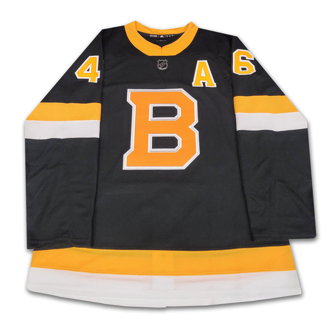 David Krejci Boston Bruins 2019-Present Black Third Adidas Jersey