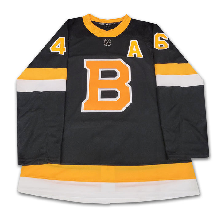 David Krejci Boston Bruins 2019-Present Black Third Adidas Jersey