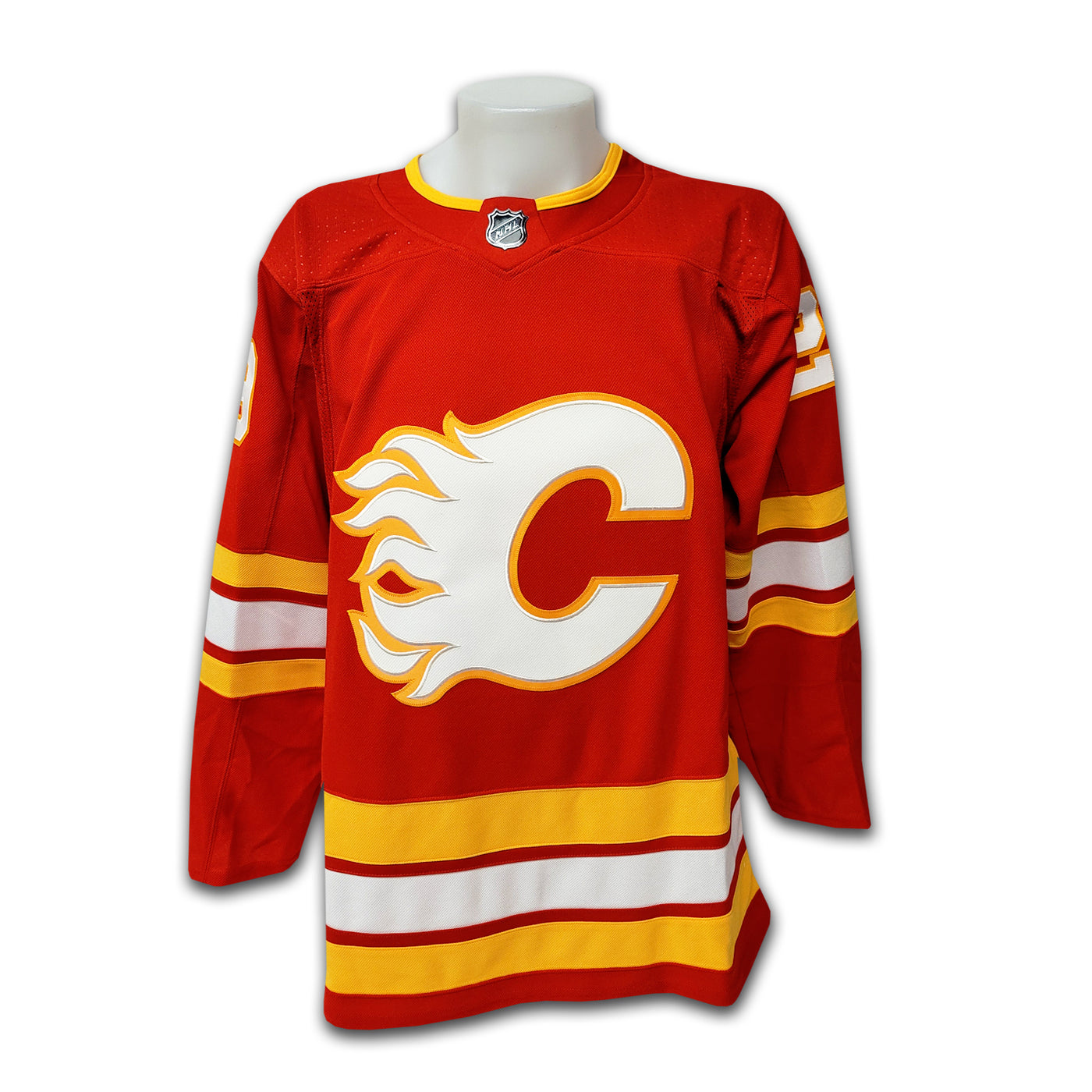 Dillon Dube Calgary Flames Home Adidas Jersey