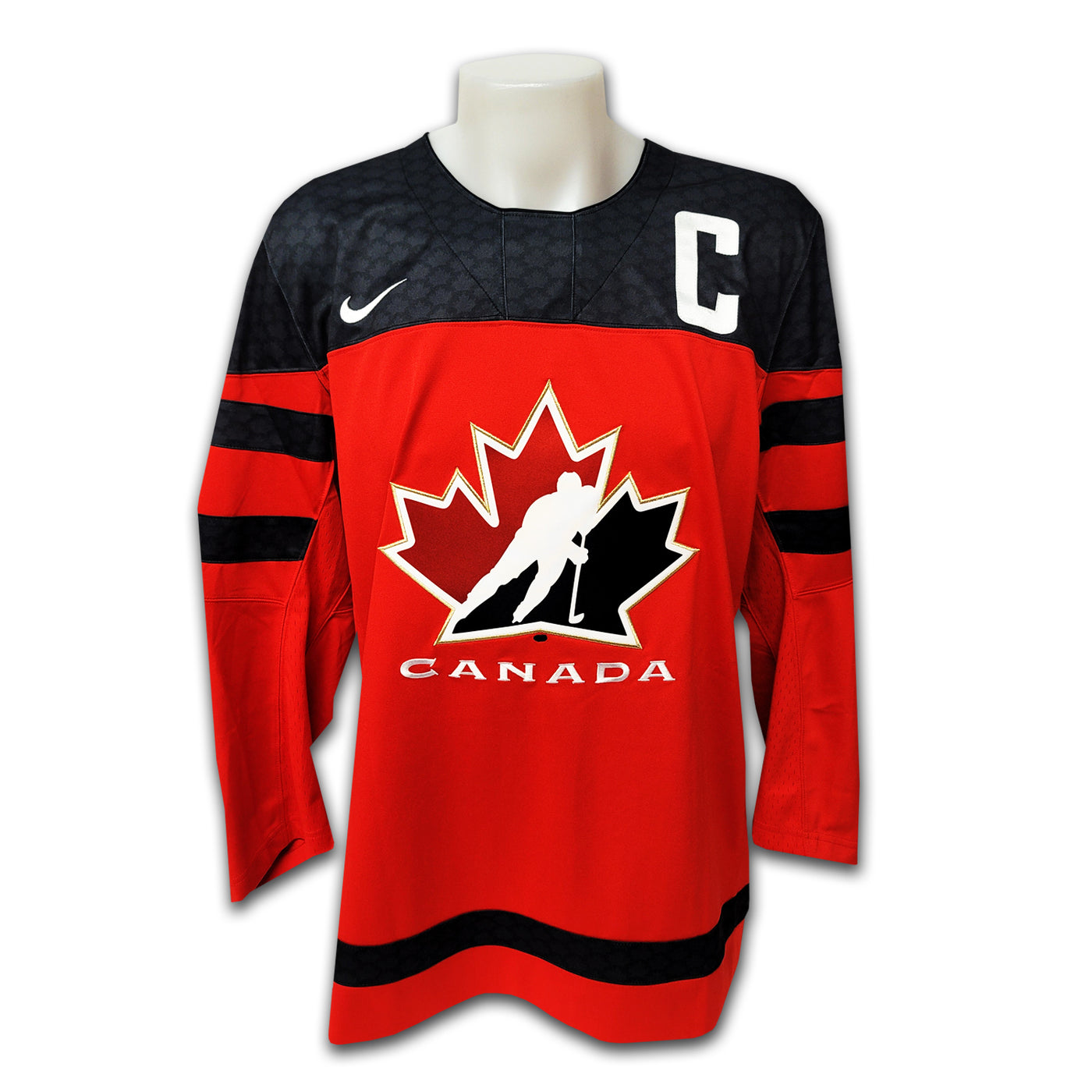 Dillon Dube 2018 Team Canada Red Nike Jersey