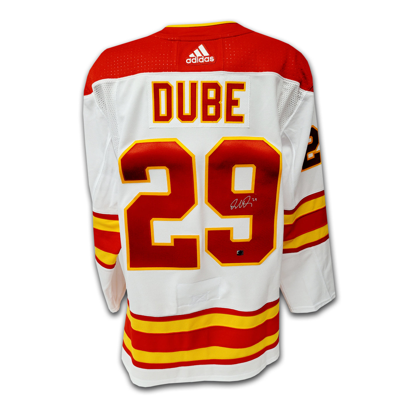 Dillon Dube Calgary Flames Away Adidas Jersey