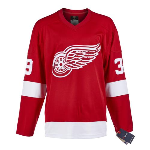 Dominik Hasek Detroit Red Wings Signed Vintage Red Fanatics Jersey