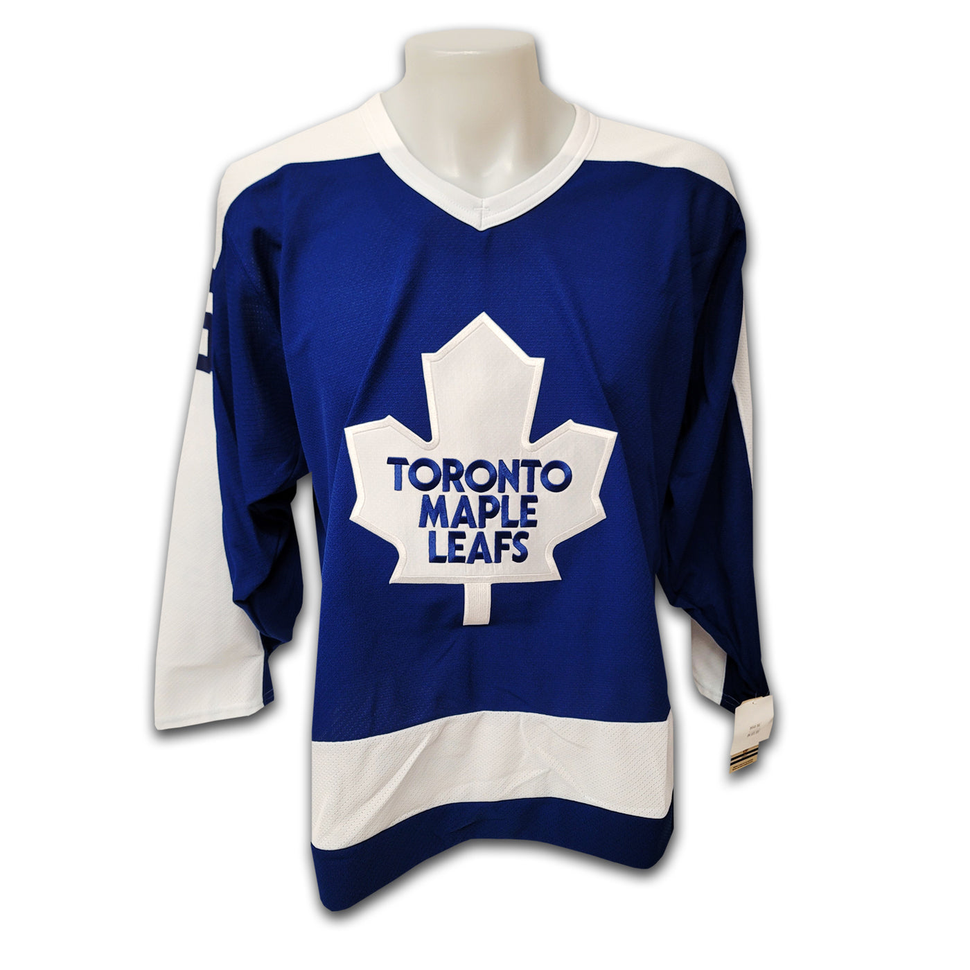 Eddie Olczyk Toronto Maple Leafs Blue CCM Jersey