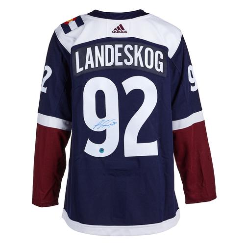 Gabriel Landeskog Colorado Avalanche Third Adidas Jersey