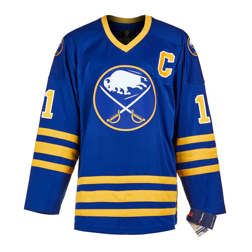Gilbert Perreault Buffalo Sabres Signed Vintage Fanatics Jersey