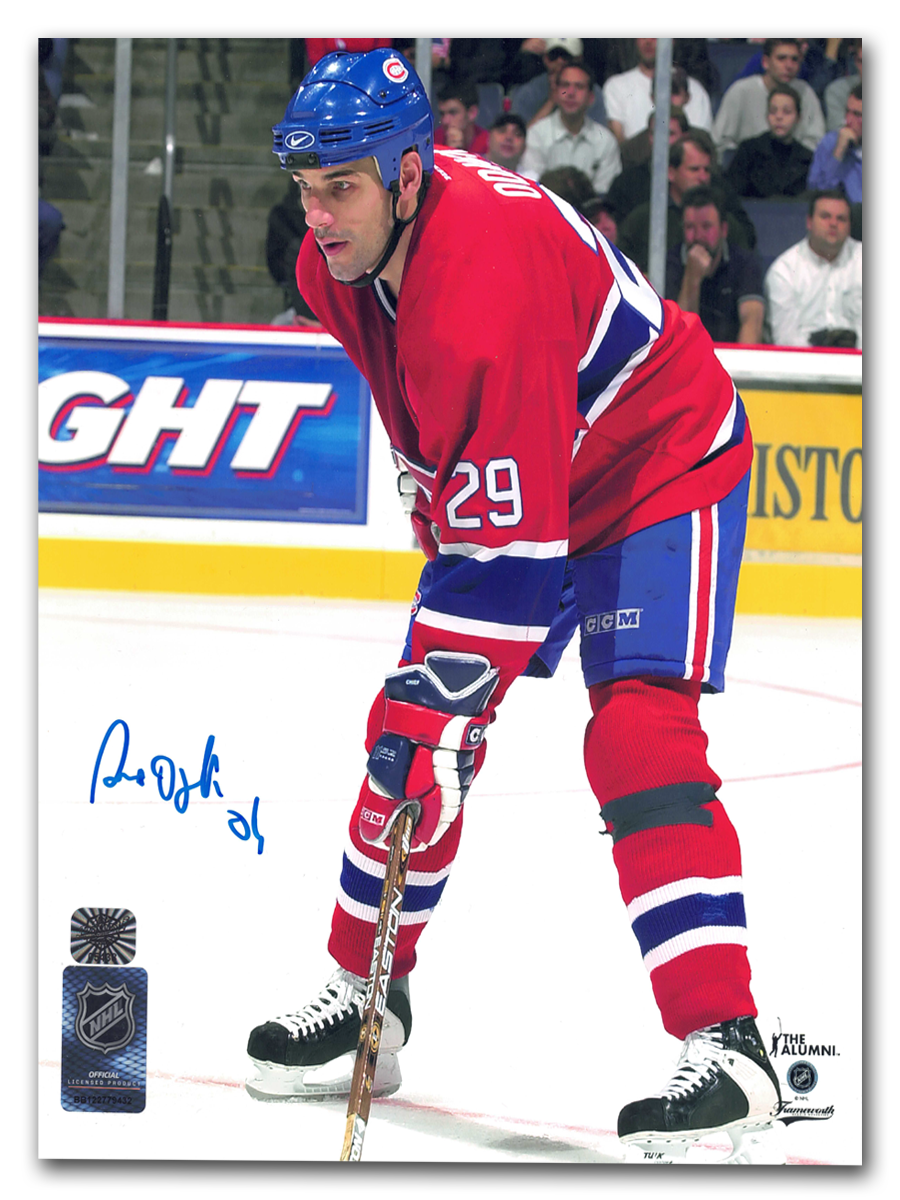 Gino Odjick Montreal Canadiens Autographed 8x10 Photo