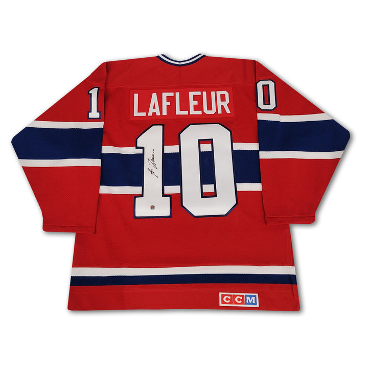 Guy Lafleur Montreal Canadiens Red CCM Jersey