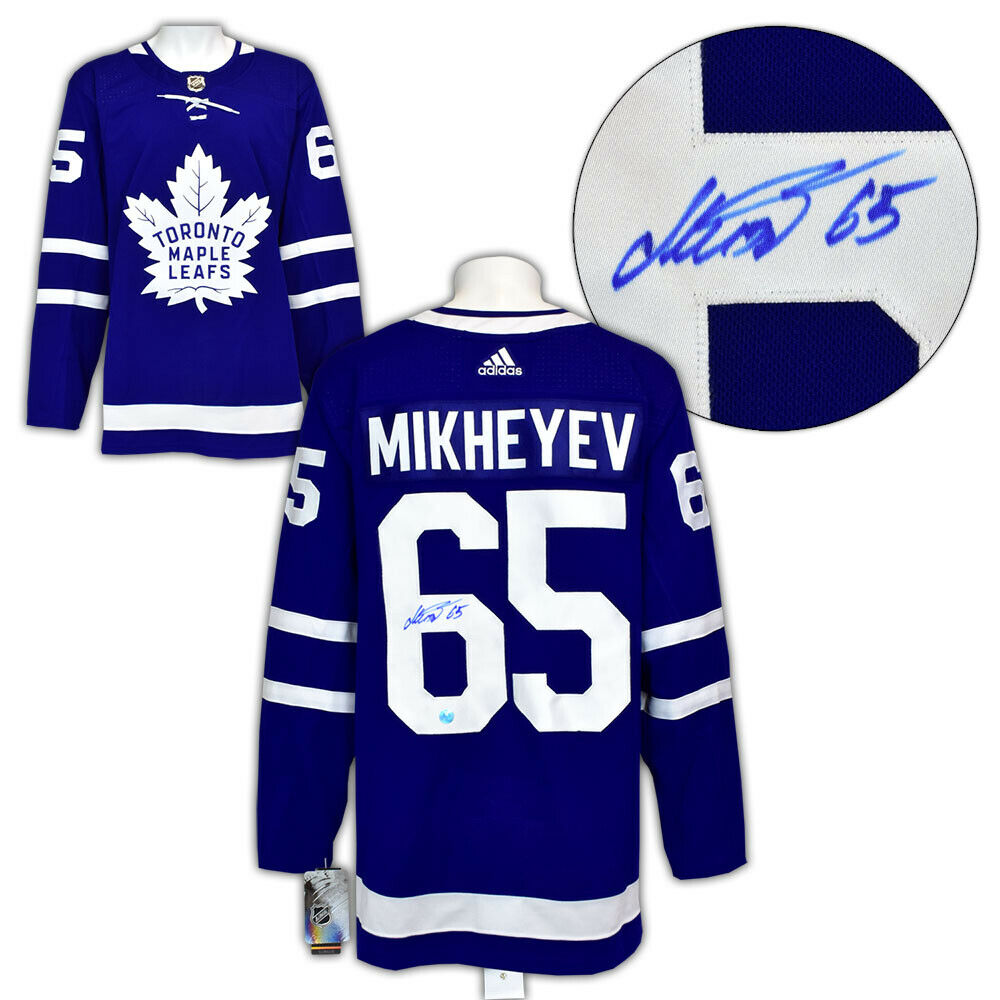 Ilya Mikheyev Toronto Maple Leafs Autographed Adidas Authentic Jersey