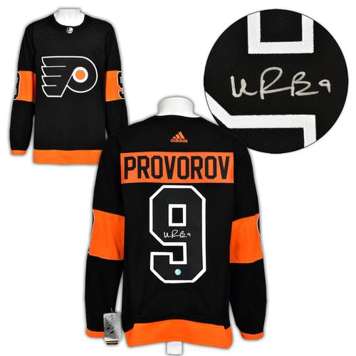 Ivan Provorov Philadelphia Flyers Black Alt Adidas Jersey
