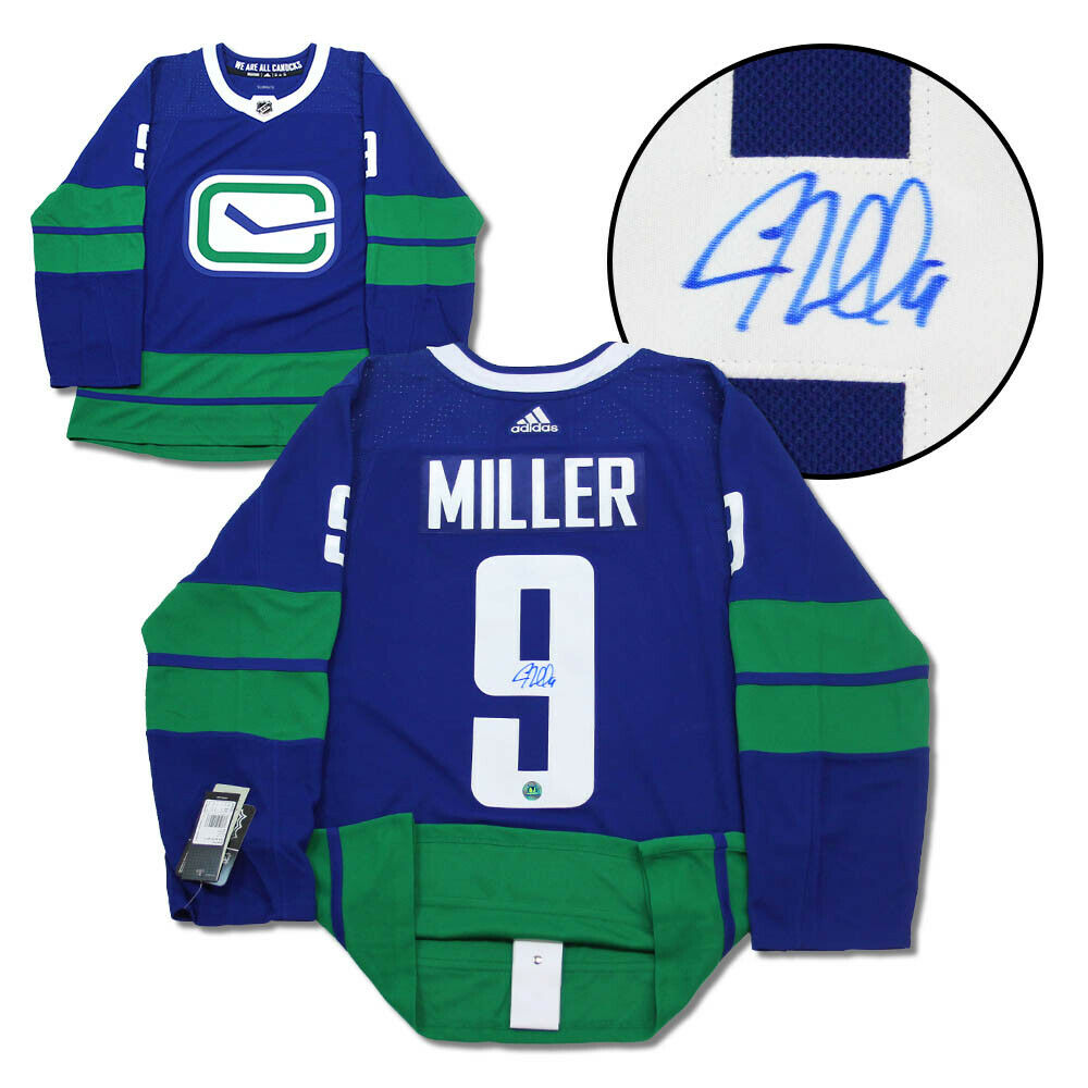 Miller Vancouver Canucks Blue Third Adidas Jersey – East