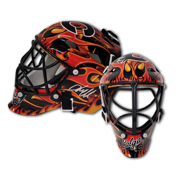 Jacob Markstrom Signed Full Size Hockey Helmet Goalie Mask PSA DNA Coa  Flames