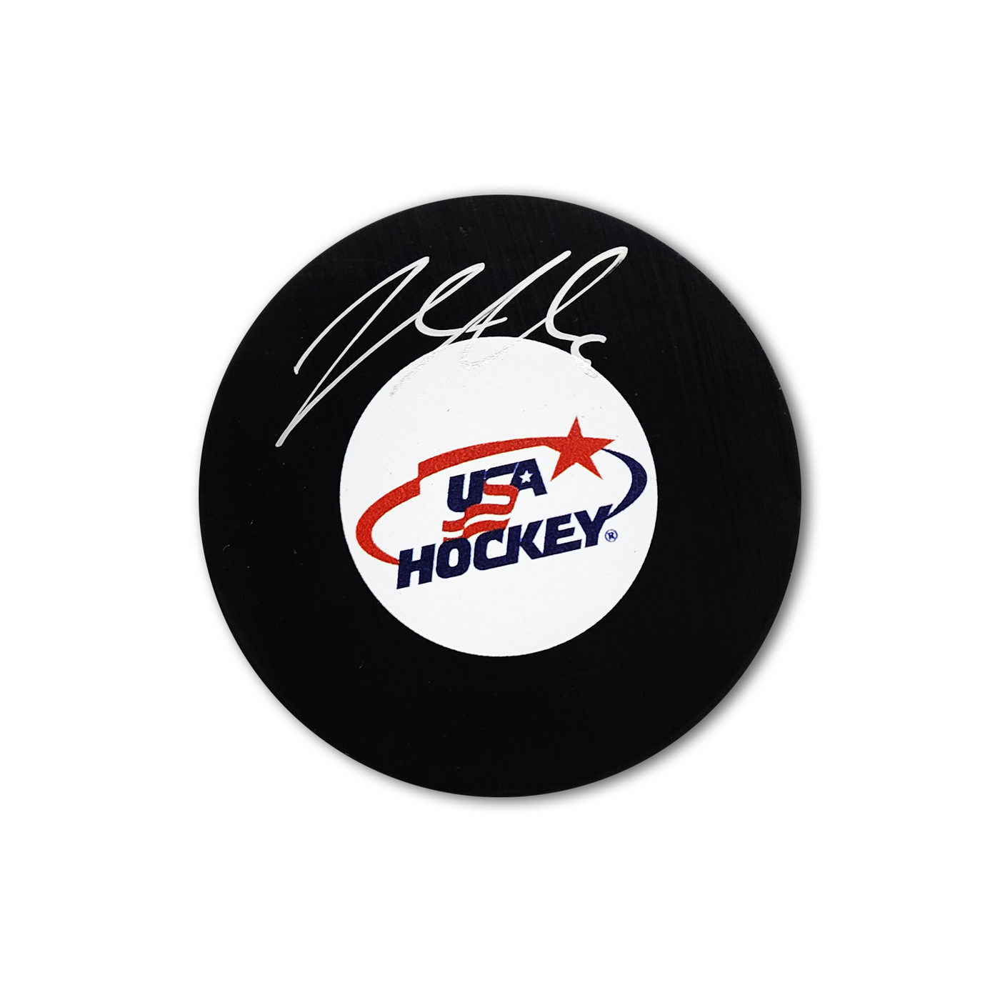 Jacob Trouba Autographed Team USA Hockey Puck