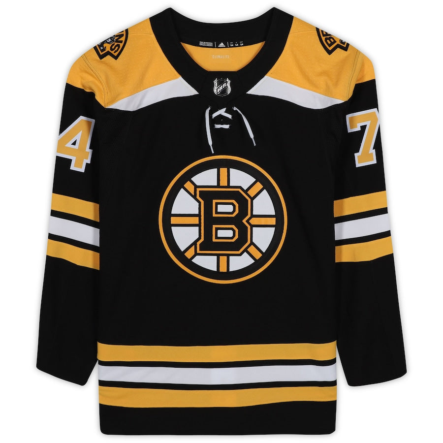Jake Debrusk Boston Bruins Black Adidas Jersey