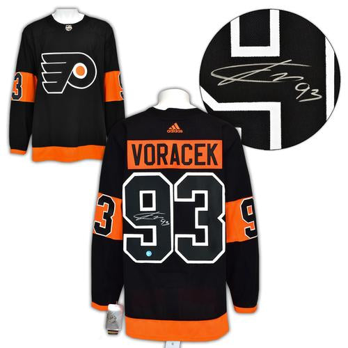 Jakub Voracek Philadelphia Flyers Signd Black Alt Adidas Jersey