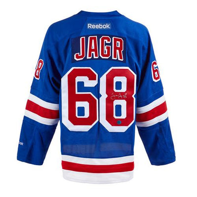Jaromir Jagr New York Rangers Autographed Reebok Premier Jersey