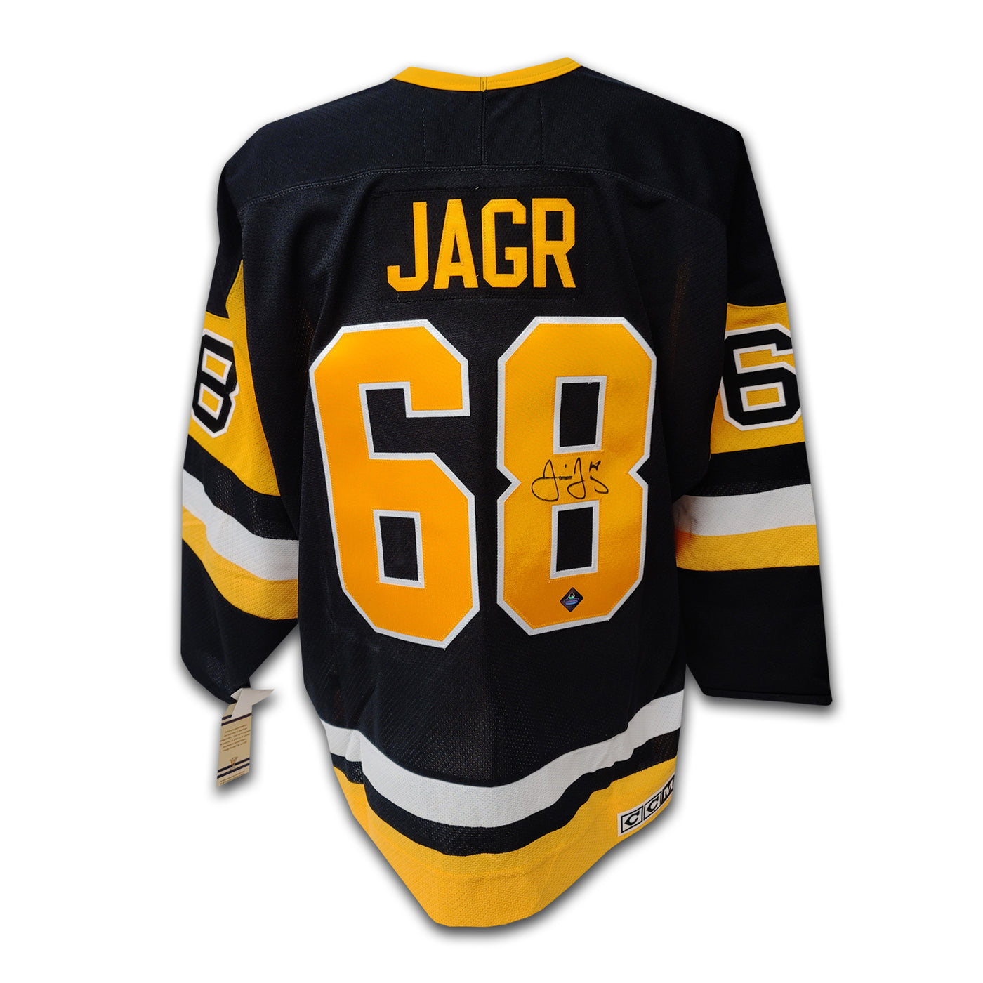 Jaromir Jagr Pittsburgh Penguins Black CCM Jersey