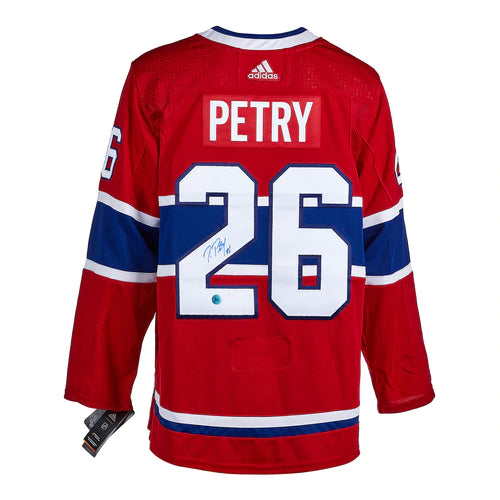 Jeff Petry Montreal Canadiens Autographed Adidas Jersey