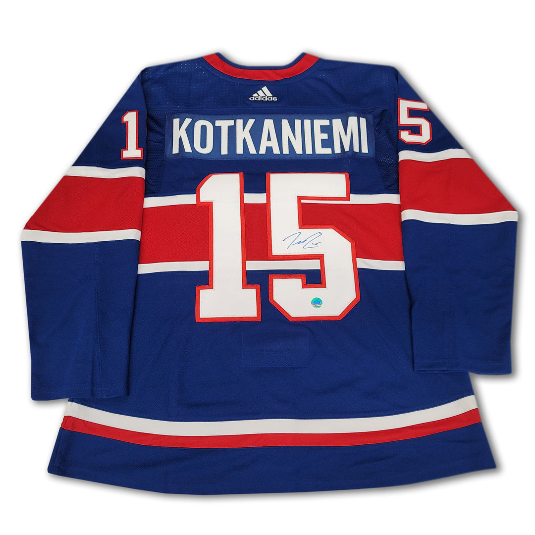 Jesperi Kotkaniemi Montreal Canadiens Reverse Retro Adidas Jersey