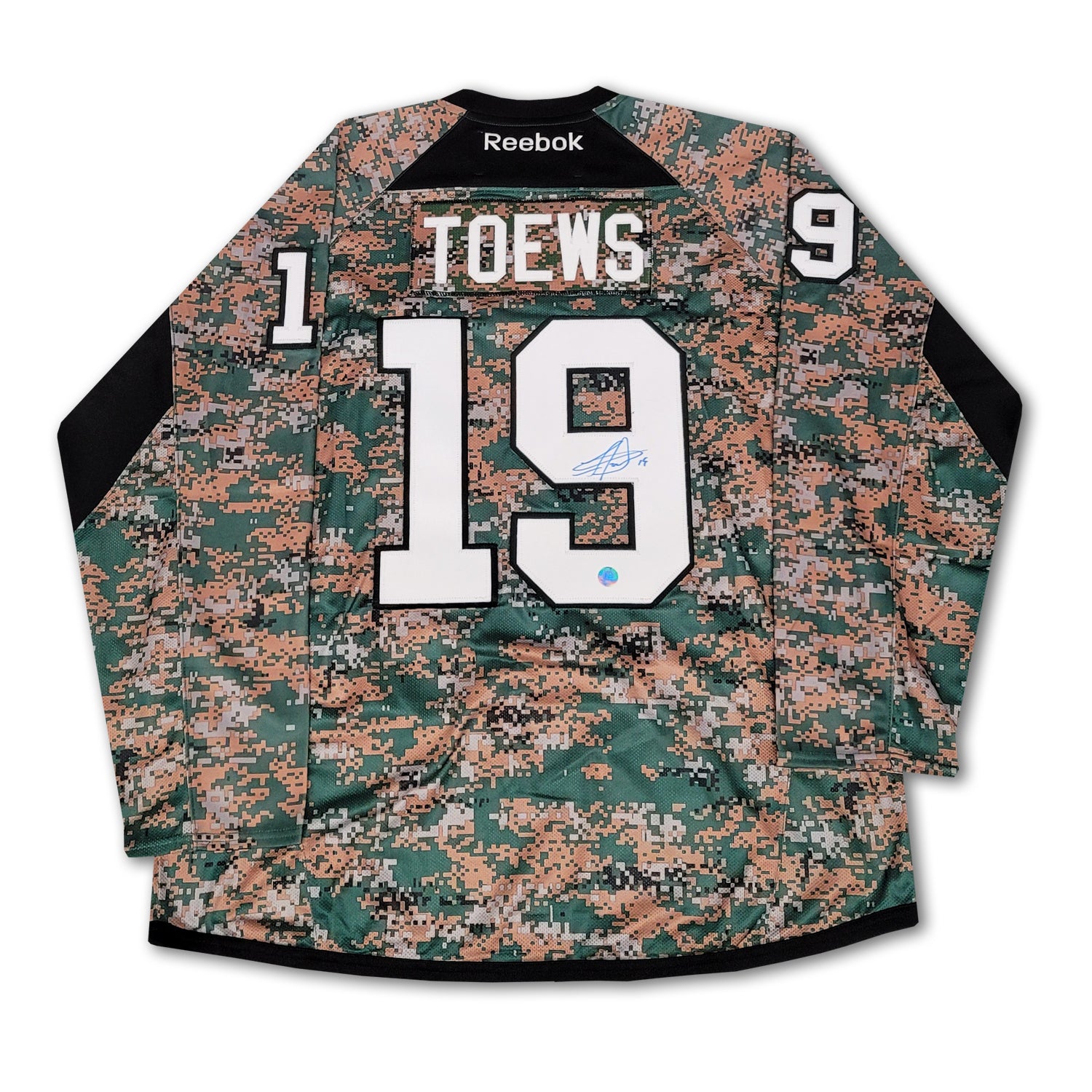 Jonathan toews camo jersey deals
