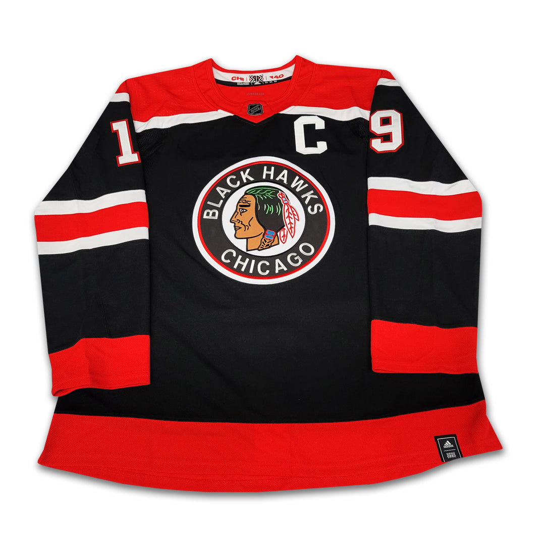 Jonathan Toews Chicago Black Hawks Reverse Retro Adidas Jersey LE/119