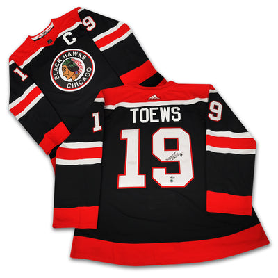 Jonathan Toews Chicago Black Hawks Reverse Retro Adidas Jersey LE/119
