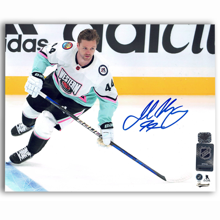 Josh Morrissey 2023 NHL All Star Western Conference Autographed 8x10 Photo