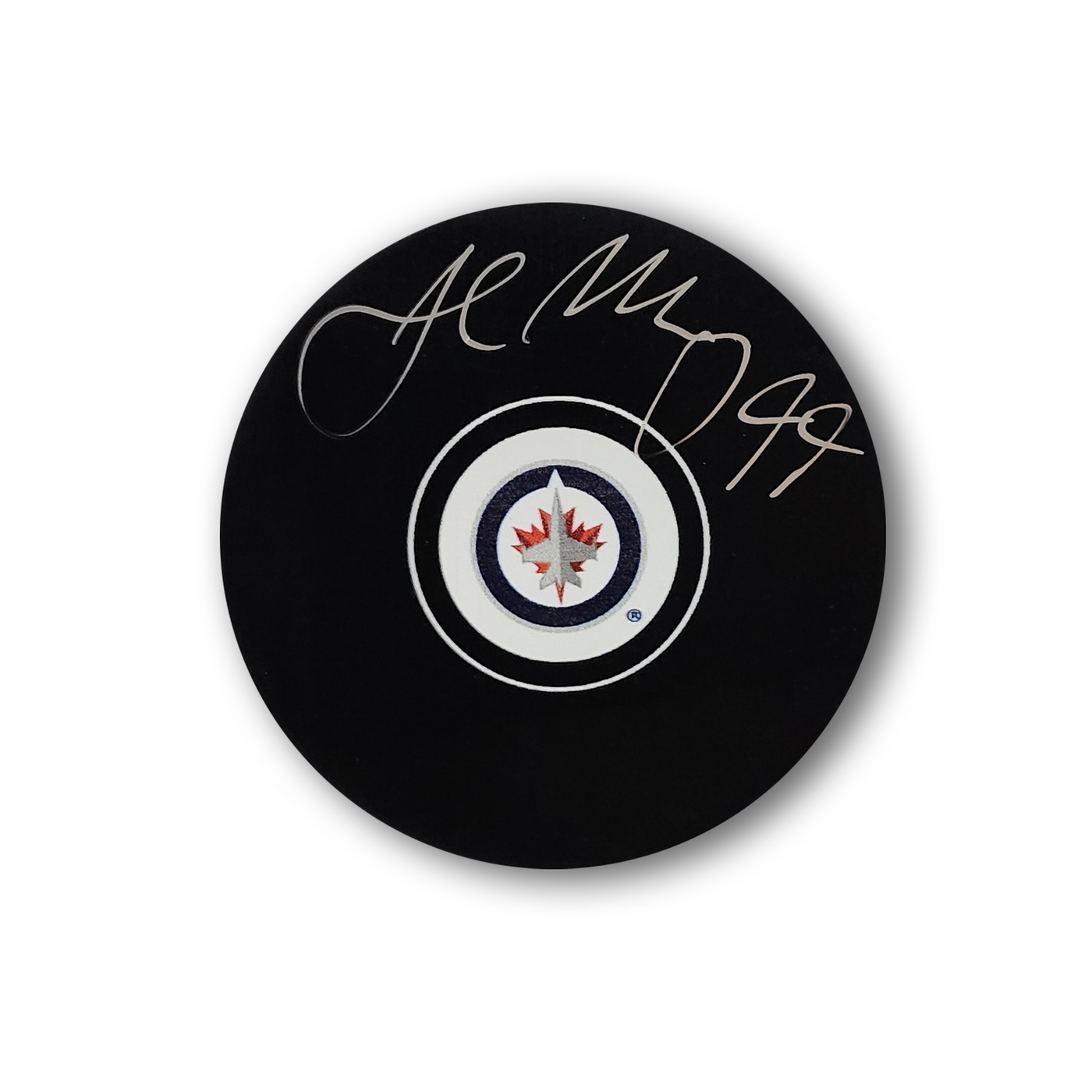 Josh Morrissey Winnipeg Jets Autographed Hockey Puck