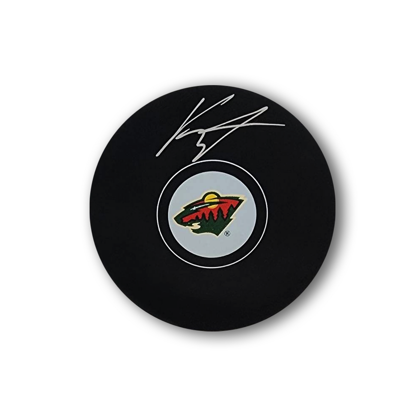 Kirill Kaprizov Minnesota Wild Autographed Hockey Puck