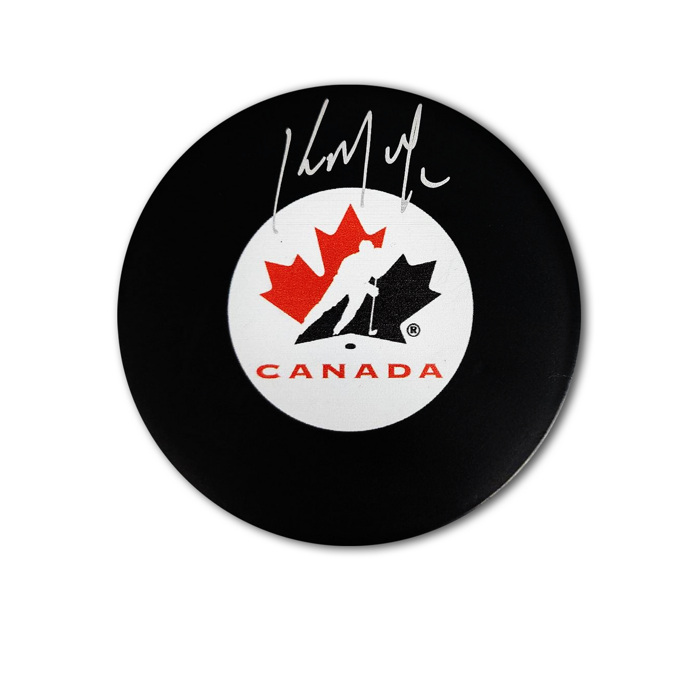 Kirk McLean Team Canada Autographed Hockey Puck