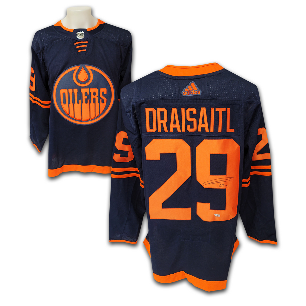 Leon Draisaitl Edmonton Oilers Alternate Adidas Jersey – East