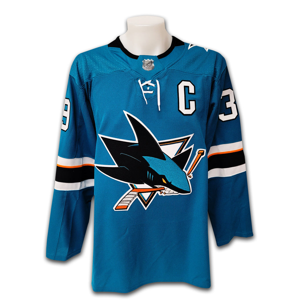 Logan Couture Autographed San Jose Sharks Autographed Adidas Jersey