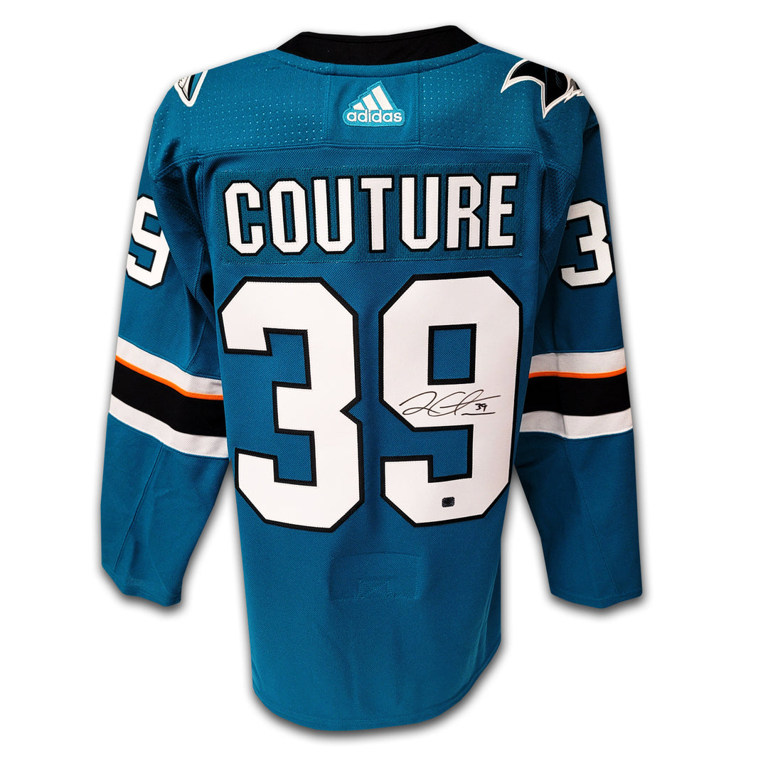 Logan Couture Autographed San Jose Sharks Autographed Adidas Jersey