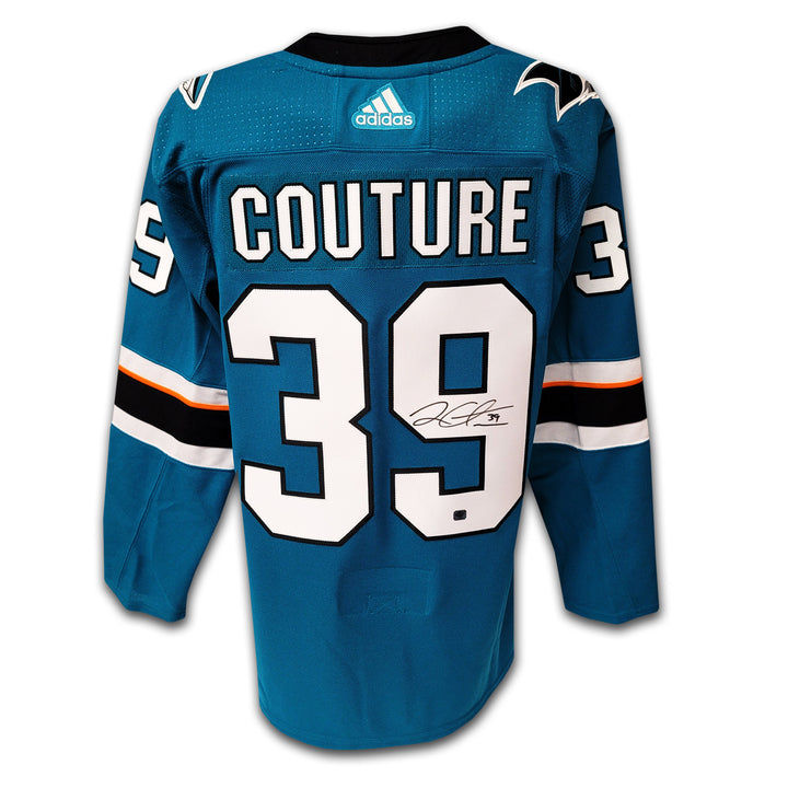 Logan Couture Autographed San Jose Sharks Autographed Adidas Jersey