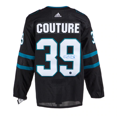 Logan Couture Autographed San Jose Sharks Alternate Adidas Jersey