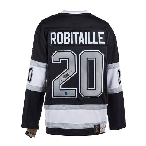 Luc Robitaille Los Angeles Kings Signed Vintage Fanatics Jersey