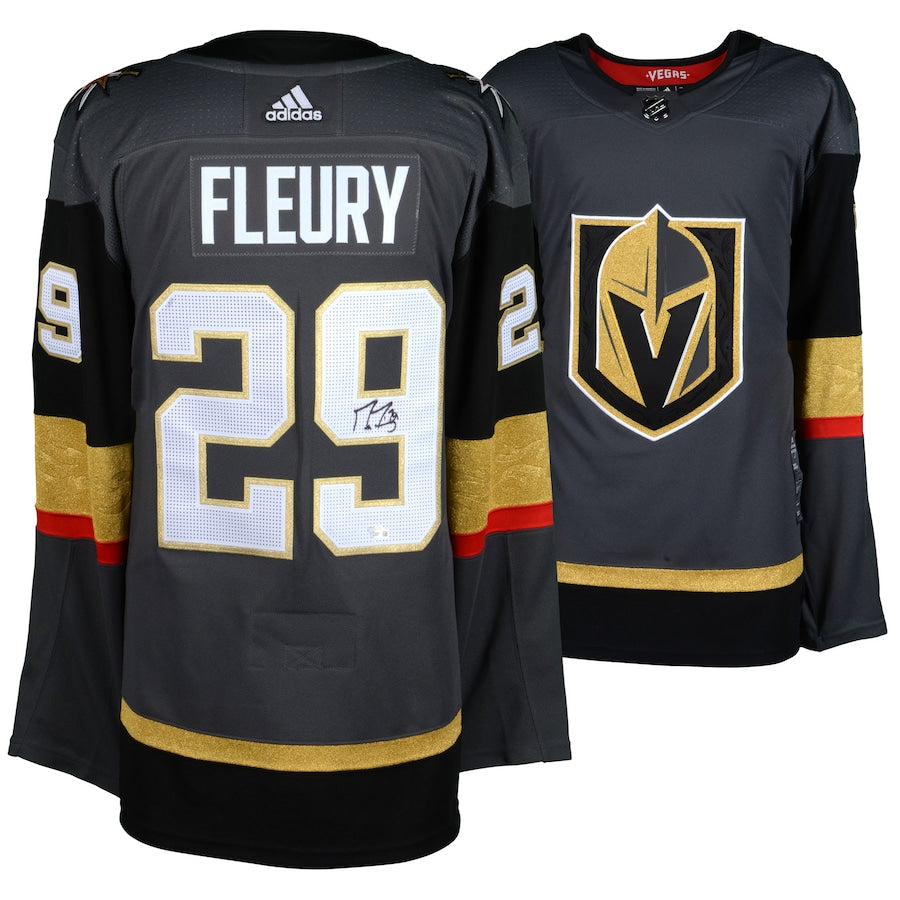 Marc-Andre Fleury Vegas Golden Knights Grey Adidas Jersey