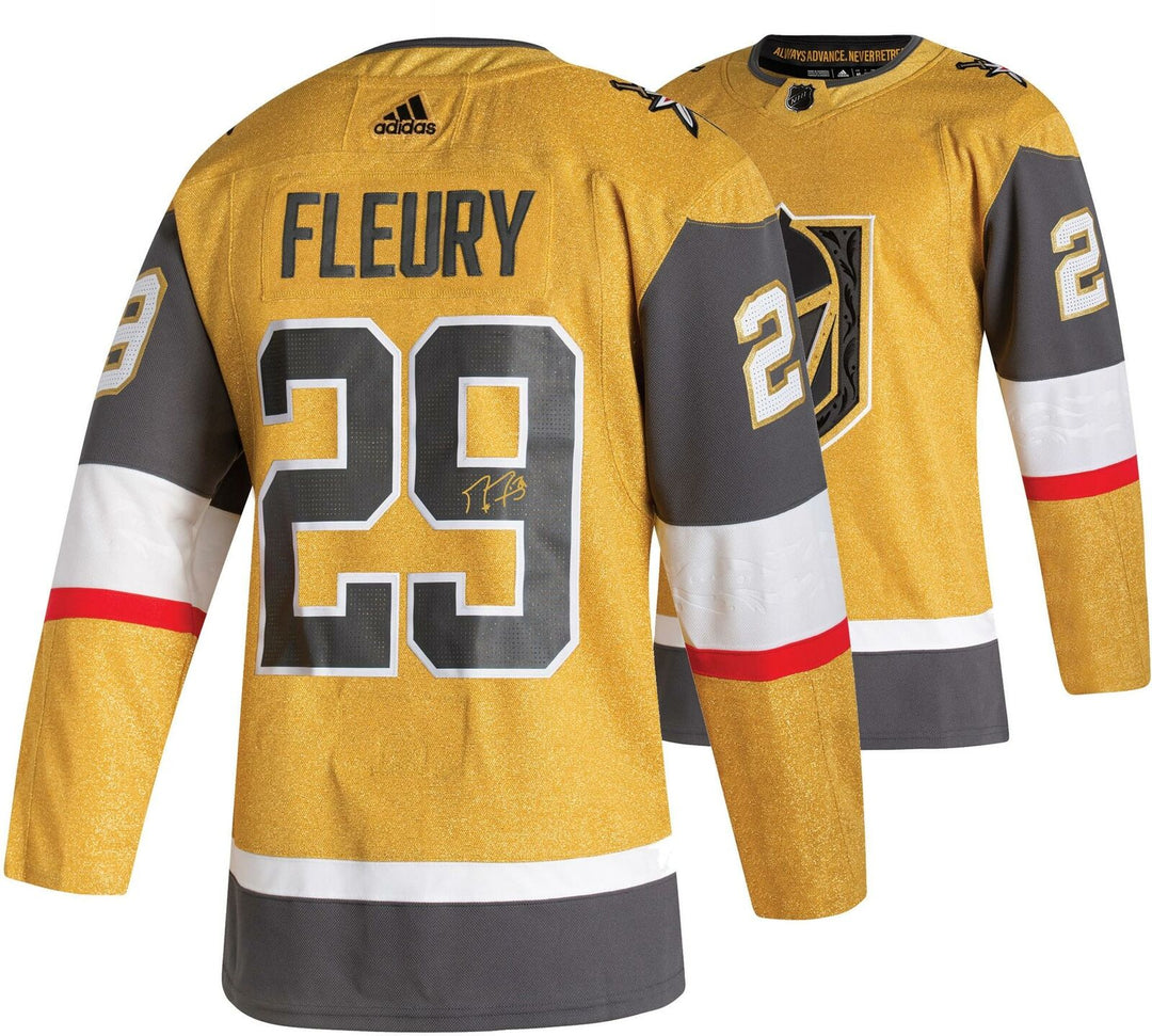 Marc-Andre Fleury Vegas Golden Knights Gold Third Adidas Jersey