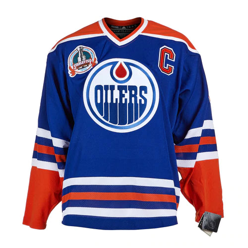 Mark Messier Edmonton Oilers Signed & Inscribed 1990 Team Classic Jersey