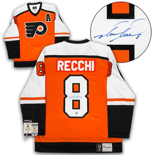 Mark Recchi Philadelphia Flyers Signed Vintage Fanatics Jersey