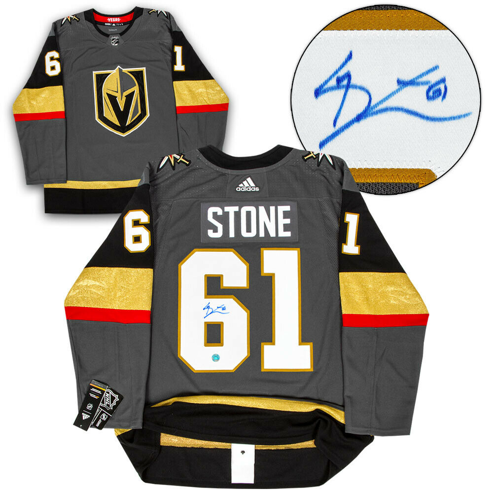Mark Stone Vegas Golden Knights Autographed Adidas Jersey