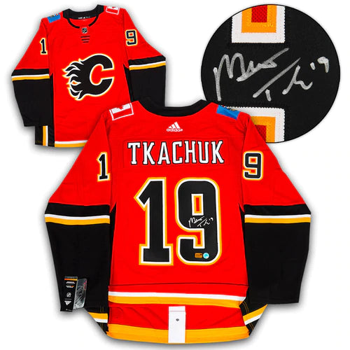 Matthew Tkachuk Calgary Flames Alternate Adidas Jersey