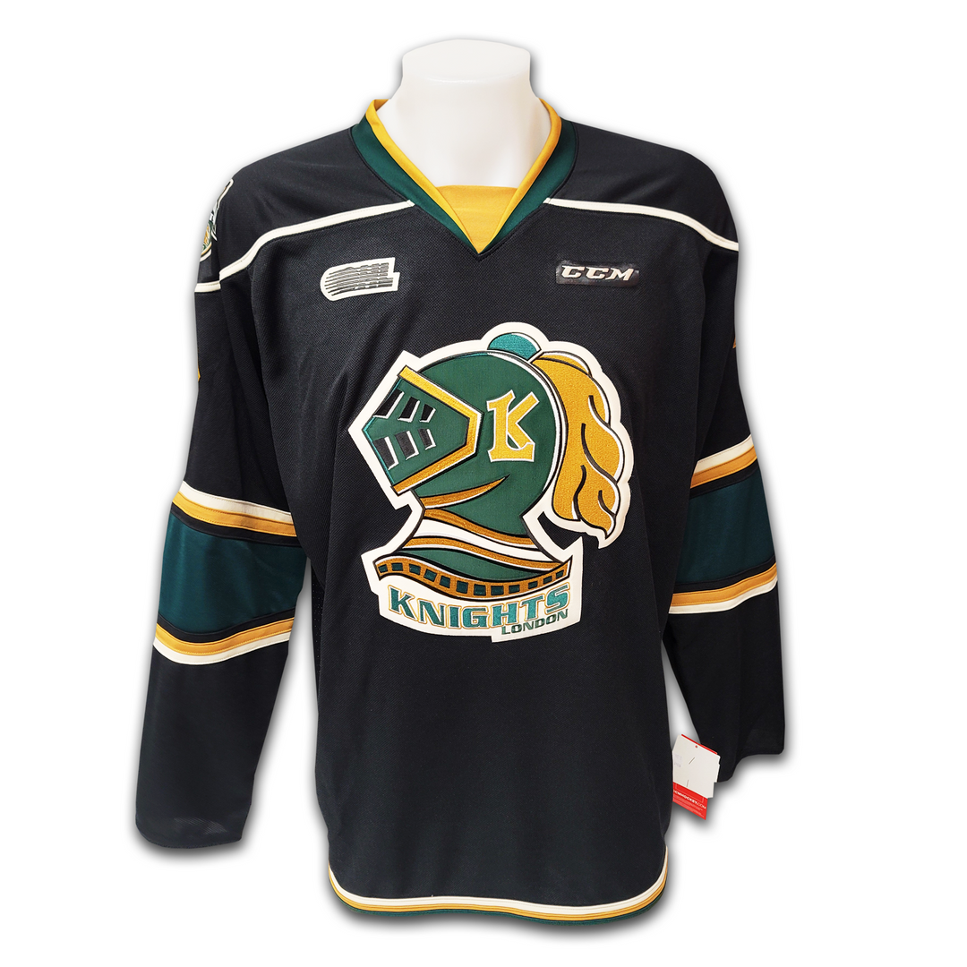 Matthew Tkachuk London Knights Black CCM Jersey