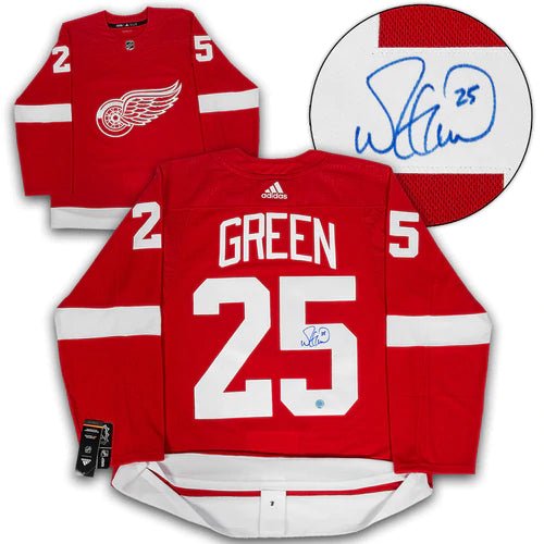 Mike Green Detroit Red Wings Autographed Adidas Jersey