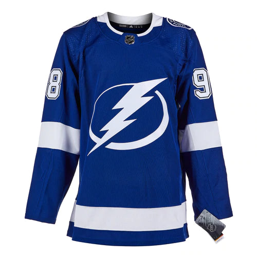 Mikhail Sergachev Tampa Bay Lightning Autographed Adidas Jersey